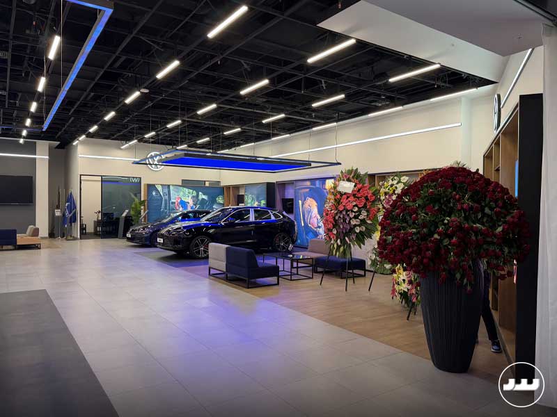 دیزاین جدید شعبه ایرانمال گروه خودرویی ستوده